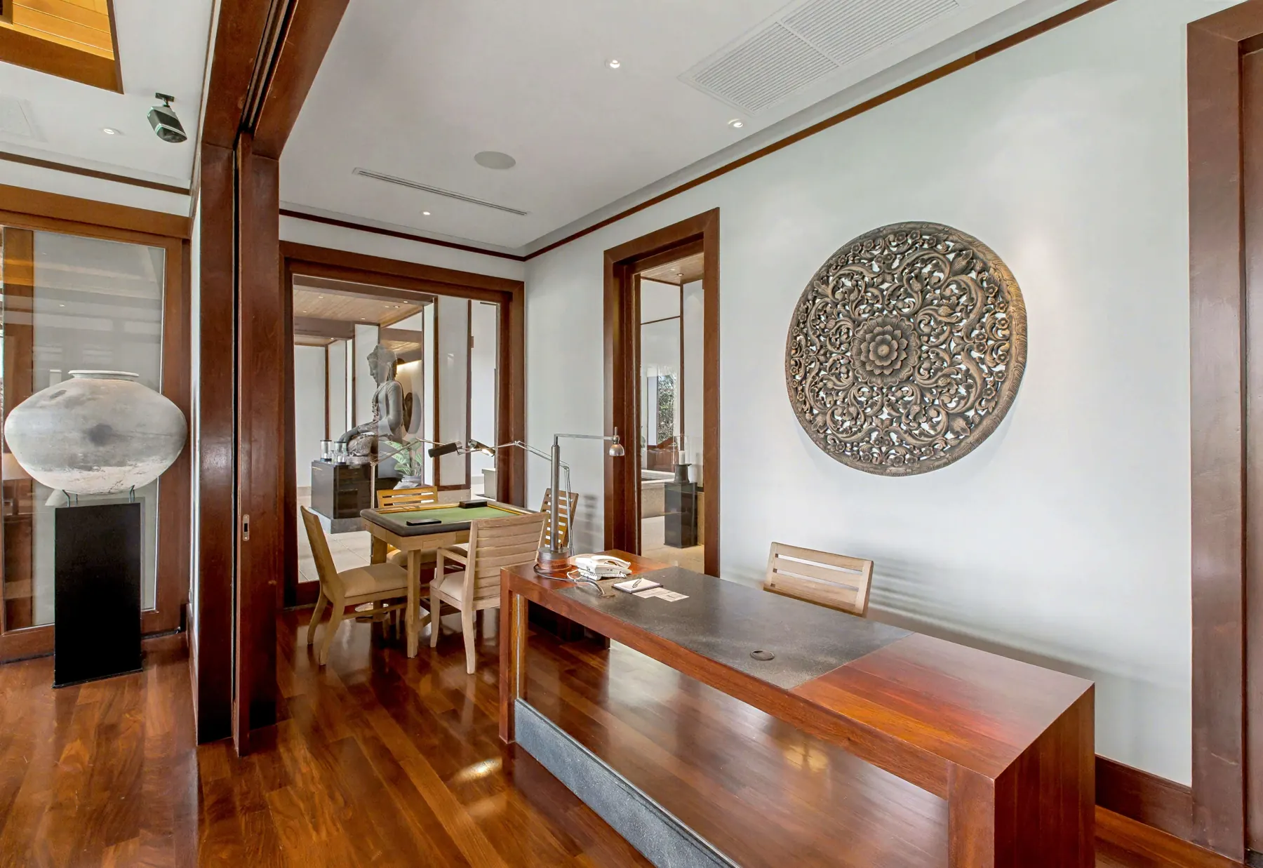 Study and family room on level 2